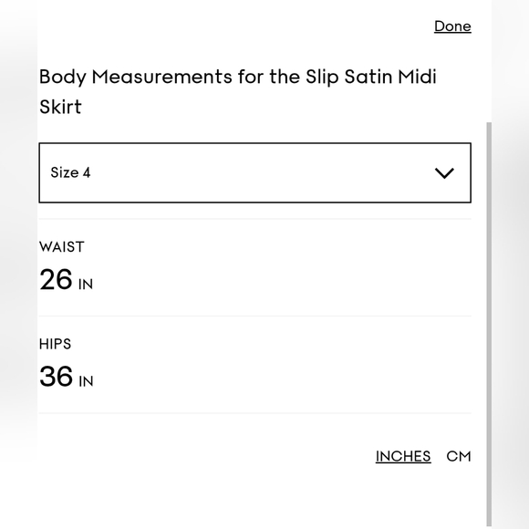 the satin midi skirt - Picture 5 of 5